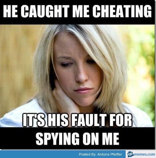 Women's Logic for cheating