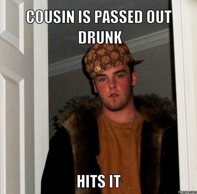 Drunk Passed Cousin 28