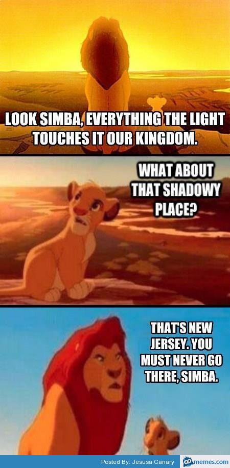 Never Go To New Jersey, Simba 